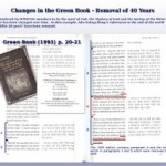 Changes in the Green Book – Part 2 – Removal of “40 years” References