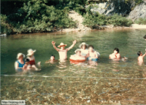 Ahnsahnghong in the River